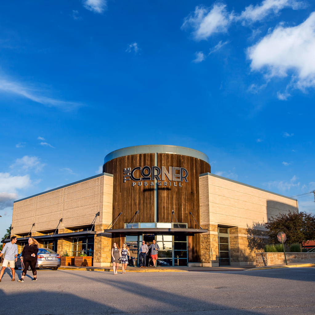 Exterior of Corner Pub Chesterfield